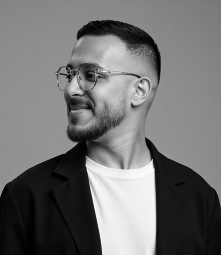 Portrait of Mahmoud Ibrahim, Lead Product Designer